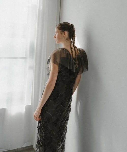 Layered tulle dress（ドレス）｜et.UNiVER（エトユニベール）の
