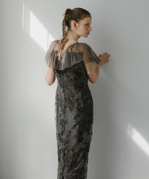 Layered tulle dress（ドレス）｜et.UNiVER（エトユニベール）の