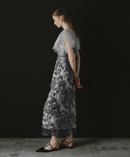 Layered tulle dress（ドレス）｜et.UNiVER（エトユニベール）の