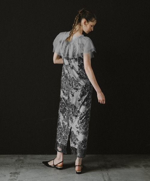 Layered tulle dress（ドレス）｜et.UNiVER（エトユニベール）の