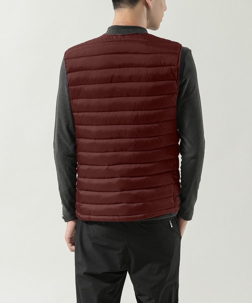 Cloudstyle（クラウドスタイル）の「【Cloudstyle】Vネック ダウンベスト（ベスト・メンズ・グレー/ブラック系その他/ブラック/グレー系その他/ブラック系その他2/ブルー系その他2/ワインレッド/ネイビー/ブルー系その他・LARGE/X-LARGE/XX-LARGE/SMALL/MEDIUM）」の20枚目の写真