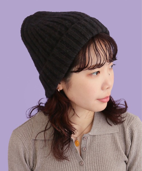 CONTROL FREAK / CTFK（コントロールフリーク）の「CONTROL FREAK(コントロールフリーク)2WAYニットワッチマスク（ニットキャップ/ビーニー・レディース・ブラック/アイボリー/イエロー・FREE）」の15枚目の写真