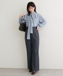 natural couture(ナチュラルクチュール)の〈osono〉美フレアパンツ(スラックス)