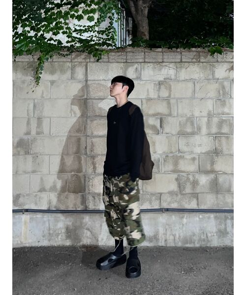 MUSINSA STANDARD（ムシンサスタンダード）の「ベーシック長袖Tシャツ[ブラック]（Tシャツ/カットソー・メンズ・その他・LARGE/X-LARGE/XX-LARGE/SMALL/MEDIUM/XXX-LARGE）」の20枚目の写真