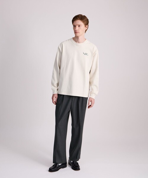 Saturdays NYC（サタデーズ ニューヨークシティ ）の「Max Weight Relaxed Surf LS Tee（Tシャツ/カットソー・メンズ・キナリ/グリーン/ブラック・L/XL/M/S）」の19枚目の写真