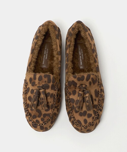 green label relaxing(グリーンレーベルリラクシング)の「【WEB限定】ウォームタッセル モカシン 撥水(モカシン/デッキシューズ・レディース・ブラック/その他1・25cm/24cm/23.5cm/24.5cm/23cm)」の7枚目の写真