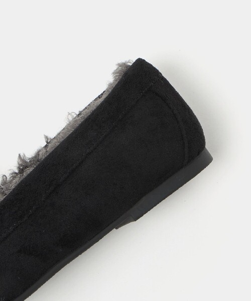 green label relaxing(グリーンレーベルリラクシング)の「【WEB限定】ウォームタッセル モカシン 撥水(モカシン/デッキシューズ・レディース・ブラック/その他1・25cm/24cm/23.5cm/24.5cm/23cm)」の19枚目の写真