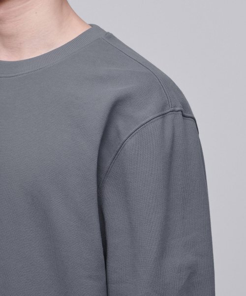 MUSINSA STANDARD（ムシンサスタンダード）の「スウェットシャツ [グレー]（スウェット・メンズ・その他・SMALL/MEDIUM/LARGE/X-LARGE/XX-LARGE/XXX-LARGE）」の6枚目の写真