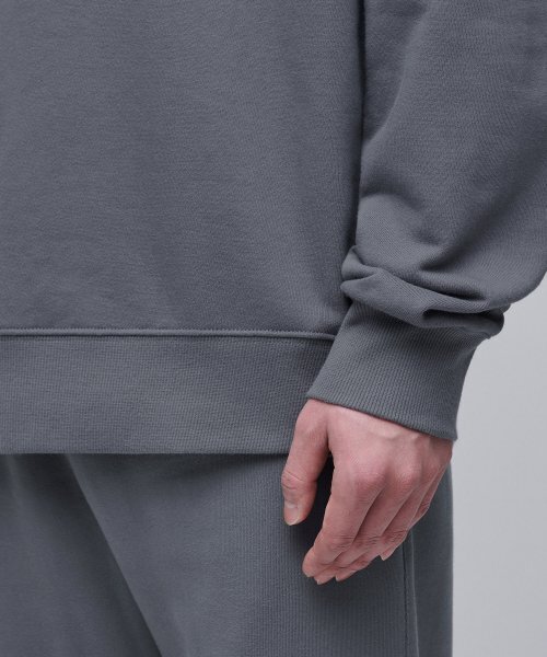 MUSINSA STANDARD（ムシンサスタンダード）の「スウェットシャツ [グレー]（スウェット・メンズ・その他・SMALL/MEDIUM/LARGE/X-LARGE/XX-LARGE/XXX-LARGE）」の7枚目の写真