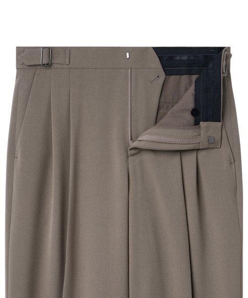 MUSINSA STANDARD（ムシンサスタンダード）の「サイドアジャストツータックワイドスラックス[ダスティベージュ]（スラックス・メンズ・その他・40/38/26/27/28/29/42/36/34/32/30/31）」の5枚目の写真
