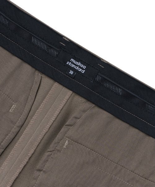 MUSINSA STANDARD（ムシンサスタンダード）の「サイドアジャストツータックワイドスラックス[ダスティベージュ]（スラックス・メンズ・その他・40/38/26/27/28/29/42/36/34/32/30/31）」の7枚目の写真