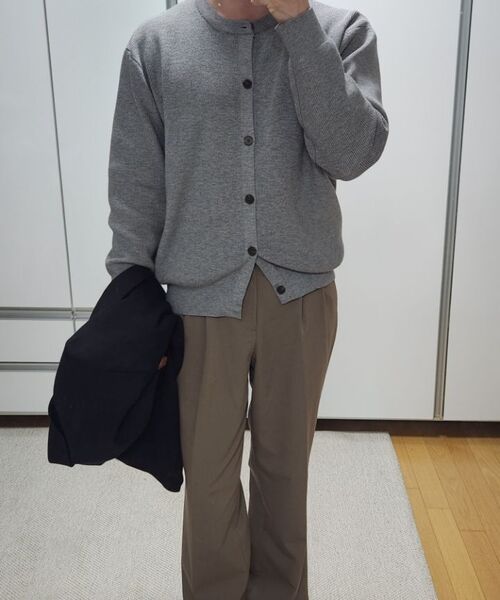 MUSINSA STANDARD（ムシンサスタンダード）の「サイドアジャストツータックワイドスラックス[ダスティベージュ]（スラックス・メンズ・その他・40/38/26/27/28/29/42/36/34/32/30/31）」の10枚目の写真