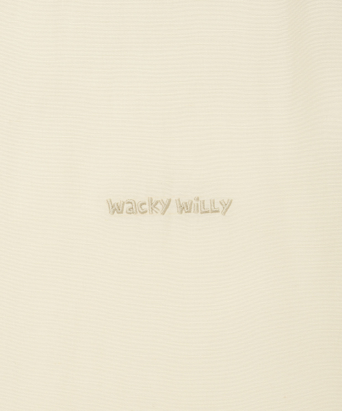Wacky WiLLy(ワッキーウィリー)の「リネン混合オーバーサイズ半袖シャツベージュ(シャツ/ブラウス・レディース・その他・SMALL/MEDIUM/LARGE/X-LARGE)」の5枚目の写真