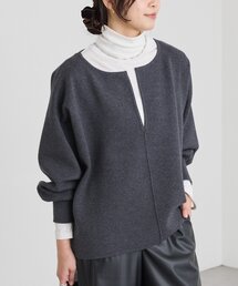 RIVE DROITE | 【抜け感◎】キーネッククッションニット(ニット/セーター)