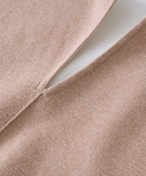 RIVE DROITE(リヴドロワ)の「【抜け感◎】キーネッククッションニット(ニット/セーター・レディース・オフホワイト/チャコールグレー/ベージュ・FREE)」の5枚目の写真