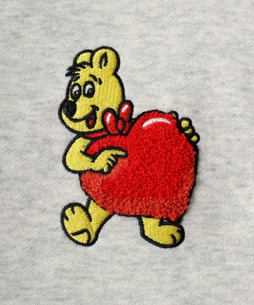 MARUKAWA(マルカワ)の「PRINGLES/プリングルス HARIBO/ハリボー オーバーサイズ サガラ刺繍 クルーネックスウェットトレーナー レディース メンズ(スウェット・レディース・オフホワイト/ネイビー/アッシュグレー/グレー系その他2/チャコール/グレー系その他・L/M)」の22枚目の写真