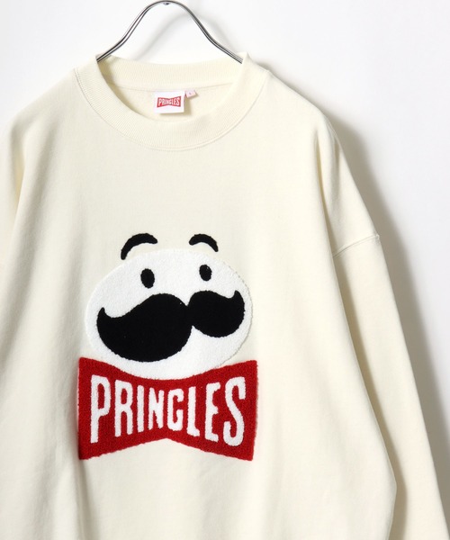 MARUKAWA(マルカワ)の「PRINGLES/プリングルス HARIBO/ハリボー オーバーサイズ サガラ刺繍 クルーネックスウェットトレーナー レディース メンズ(スウェット・レディース・オフホワイト/ネイビー/アッシュグレー/グレー系その他2/チャコール/グレー系その他・L/M)」の13枚目の写真