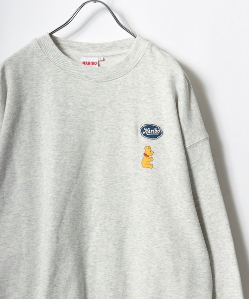 MARUKAWA(マルカワ)の「PRINGLES/プリングルス HARIBO/ハリボー オーバーサイズ サガラ刺繍 クルーネックスウェットトレーナー レディース メンズ(スウェット・レディース・オフホワイト/ネイビー/アッシュグレー/グレー系その他2/チャコール/グレー系その他・L/M)」の17枚目の写真