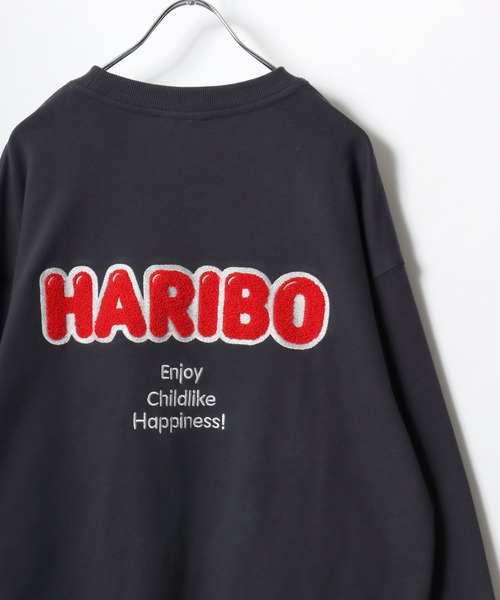 MARUKAWA(マルカワ)の「PRINGLES/プリングルス HARIBO/ハリボー オーバーサイズ サガラ刺繍 クルーネックスウェットトレーナー レディース メンズ(スウェット・レディース・オフホワイト/ネイビー/アッシュグレー/グレー系その他2/チャコール/グレー系その他・L/M)」の12枚目の写真