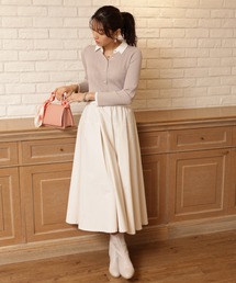 新品同様ジャスグリッティー★サイドプリーツワンピース サイドプリーツワンピース（ワンピース）｜JUSGLITTY（ジャス