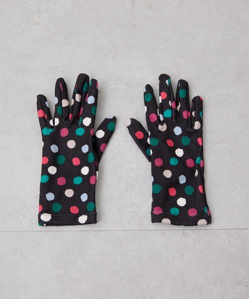CRISPINO VALENTINO(クリスピーノヴァレンティノ)】総柄グローブ（手袋