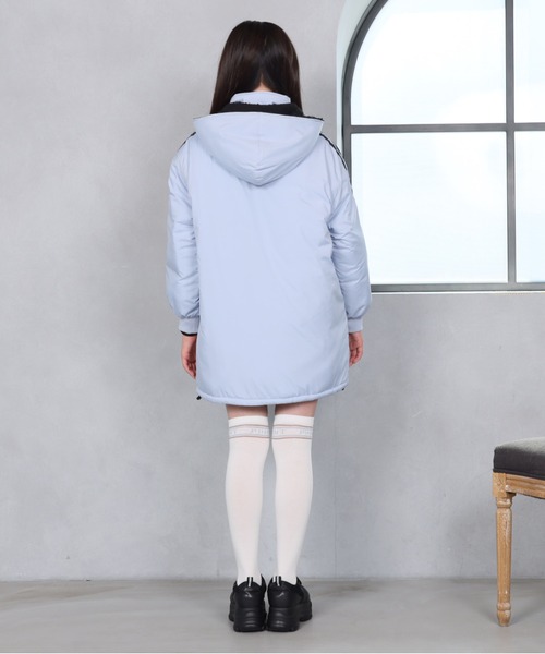 PINKHUNT（ピンクハント）の「PINKHUNT 2ライン中綿アウター 0798K（ダウンジャケット/コート・キッズ・スカイブルー系1/ブラック・120cm/130cm/140cm/150cm/160cm）」の20枚目の写真