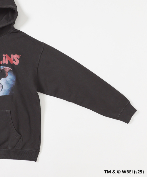 SCREEN STARS(スクリーンスターズ)の「SCREEN STARS "GREMLiNS" PIGMENT HOODIE(スウェット・メンズ・ブラック・LARGE/MEDIUM)」の5枚目の写真