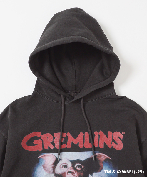 SCREEN STARS(スクリーンスターズ)の「SCREEN STARS "GREMLiNS" PIGMENT HOODIE(スウェット・メンズ・ブラック・LARGE/MEDIUM)」の6枚目の写真