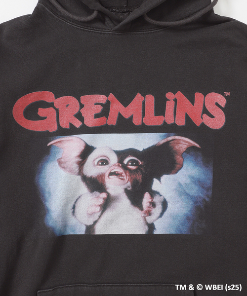 SCREEN STARS(スクリーンスターズ)の「SCREEN STARS "GREMLiNS" PIGMENT HOODIE(スウェット・メンズ・ブラック・LARGE/MEDIUM)」の9枚目の写真