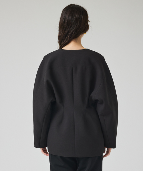qualite(カリテ)の「スポンディッシュドルマンジャケット/オケージョン/春服/オフィスカジュアル(テーラードジャケット・レディース・ブラック・36/38)」の22枚目の写真