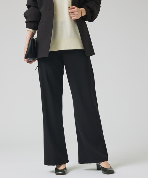 qualite(カリテ)の「スポンディッシュドルマンジャケット/オケージョン/春服/オフィスカジュアル(テーラードジャケット・レディース・ブラック・36/38)」の14枚目の写真