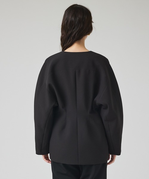 qualite(カリテ)の「スポンディッシュドルマンジャケット/オケージョン/春服/オフィスカジュアル(テーラードジャケット・レディース・ブラック・36/38)」の6枚目の写真