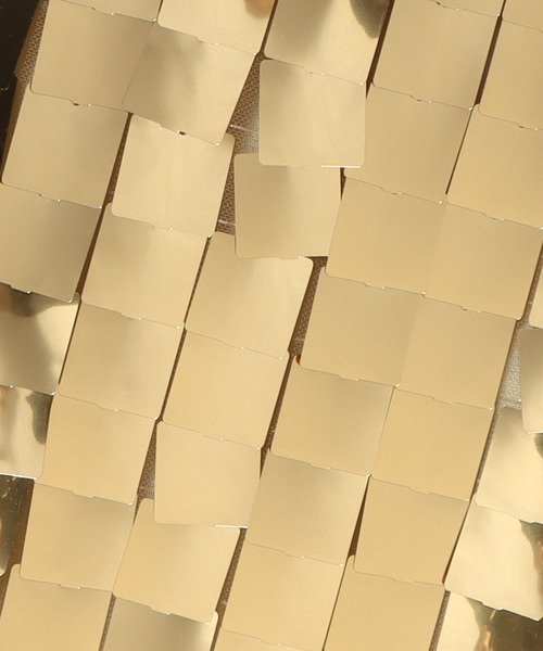 ESTNATION（エストネーション）の「ESSENCEOFLUXURY / シャイニーチューブトップ（キャミソール・レディース・ゴールド・FREE）」の4枚目の写真