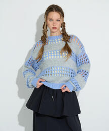 ROYAL FLASH | ANNA SUI NYC/アナ スイ エヌワイシー/ラメシャギーニットプルオーバー(ニット/セーター)