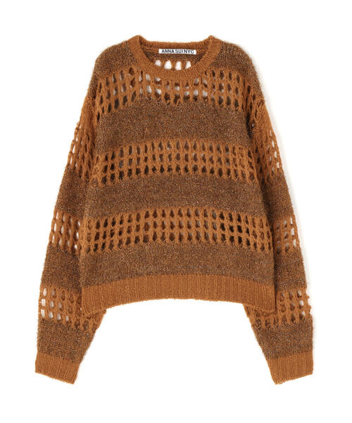 ROYAL FLASH（ロイヤルフラッシュ）の「ANNA SUI NYC/アナ スイ エヌワイシー/ラメシャギーニットプルオーバー（ニット/セーター・レディース・ブラック/ブルー/ブラウン・F）」の19枚目の写真