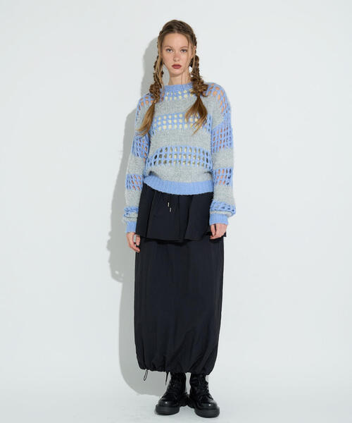 ROYAL FLASH（ロイヤルフラッシュ）の「ANNA SUI NYC/アナ スイ エヌワイシー/ラメシャギーニットプルオーバー（ニット/セーター・レディース・ブラック/ブルー/ブラウン・F）」の12枚目の写真