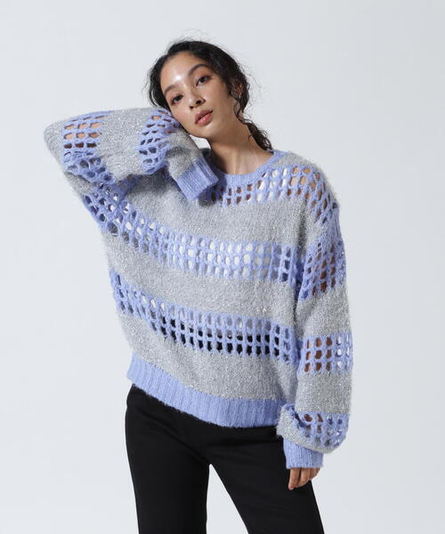 ROYAL FLASH（ロイヤルフラッシュ）の「ANNA SUI NYC/アナ スイ エヌワイシー/ラメシャギーニットプルオーバー（ニット/セーター・レディース・ブラック/ブルー/ブラウン・F）」の13枚目の写真