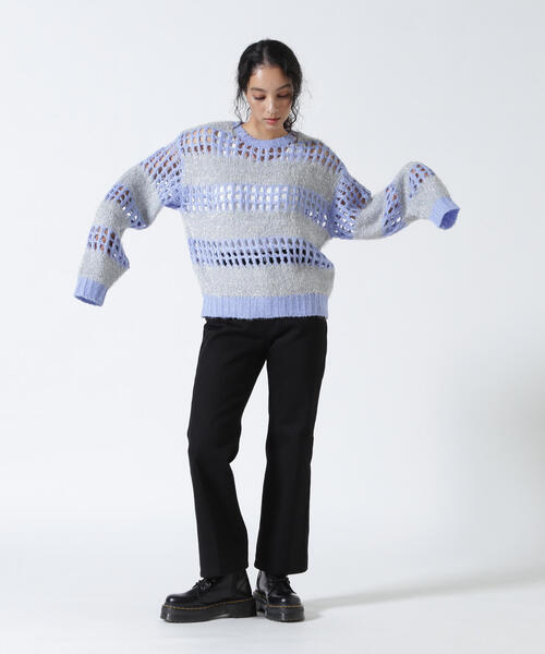 ROYAL FLASH（ロイヤルフラッシュ）の「ANNA SUI NYC/アナ スイ エヌワイシー/ラメシャギーニットプルオーバー（ニット/セーター・レディース・ブラック/ブルー/ブラウン・F）」の16枚目の写真