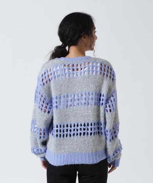 ROYAL FLASH（ロイヤルフラッシュ）の「ANNA SUI NYC/アナ スイ エヌワイシー/ラメシャギーニットプルオーバー（ニット/セーター・レディース・ブラック/ブルー/ブラウン・F）」の6枚目の写真