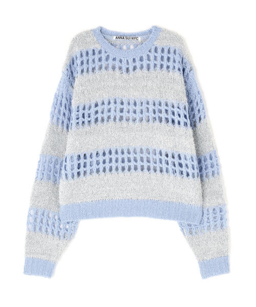 ROYAL FLASH（ロイヤルフラッシュ）の「ANNA SUI NYC/アナ スイ エヌワイシー/ラメシャギーニットプルオーバー（ニット/セーター・レディース・ブラック/ブルー/ブラウン・F）」の10枚目の写真