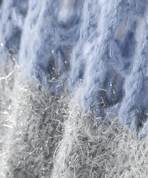 ROYAL FLASH（ロイヤルフラッシュ）の「ANNA SUI NYC/アナ スイ エヌワイシー/ラメシャギーニットプルオーバー（ニット/セーター・レディース・ブラック/ブルー/ブラウン・F）」の4枚目の写真