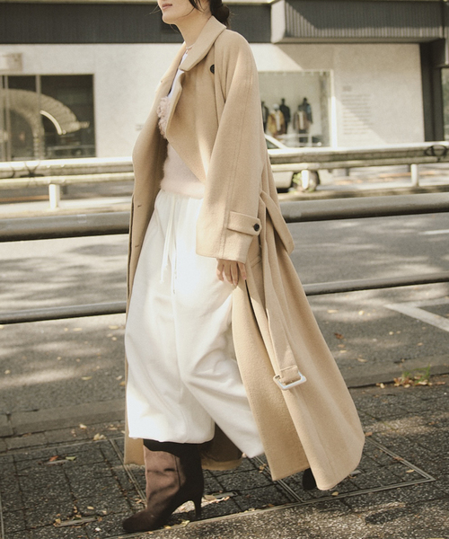 IENA LA BOUCLE（イエナラブークル）の「IENA LA BOUCLE キャメルシャギーコート（その他アウター・レディース・タン・FREE）」の17枚目の写真