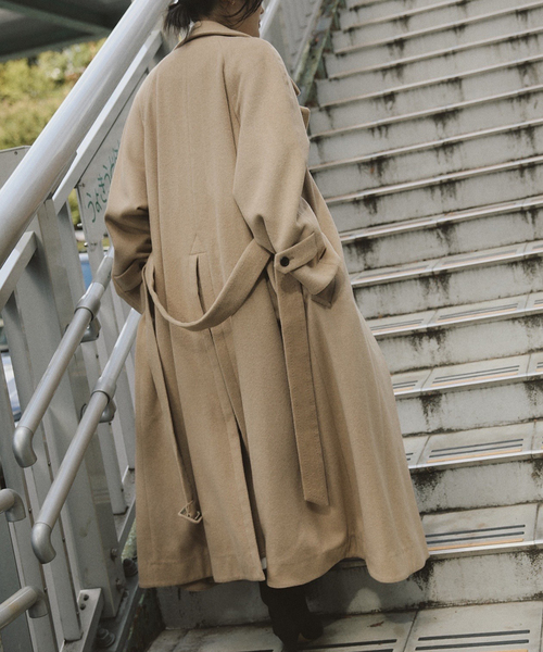 IENA LA BOUCLE（イエナラブークル）の「IENA LA BOUCLE キャメルシャギーコート（その他アウター・レディース・タン・FREE）」の20枚目の写真