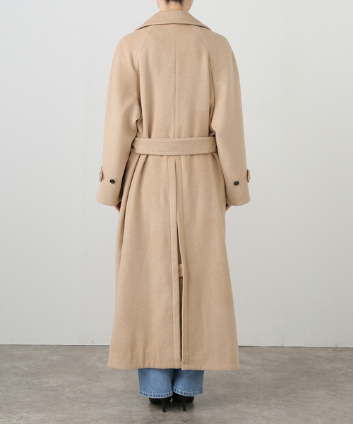 IENA LA BOUCLE（イエナラブークル）の「IENA LA BOUCLE キャメルシャギーコート（その他アウター・レディース・タン・FREE）」の4枚目の写真