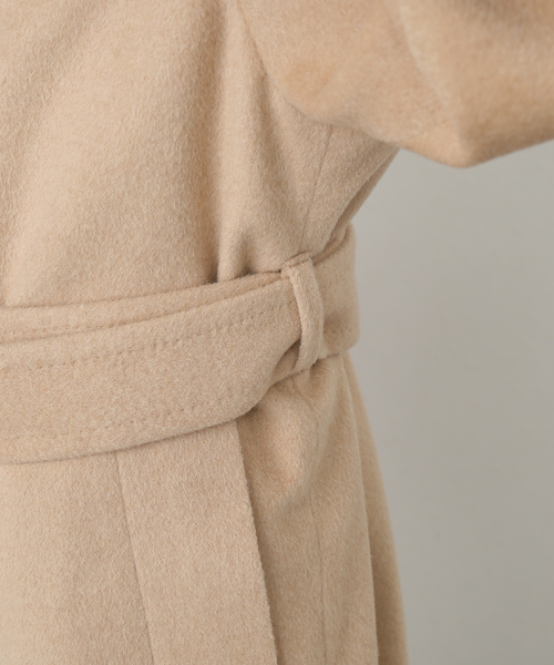 IENA LA BOUCLE（イエナラブークル）の「IENA LA BOUCLE キャメルシャギーコート（その他アウター・レディース・タン・FREE）」の7枚目の写真