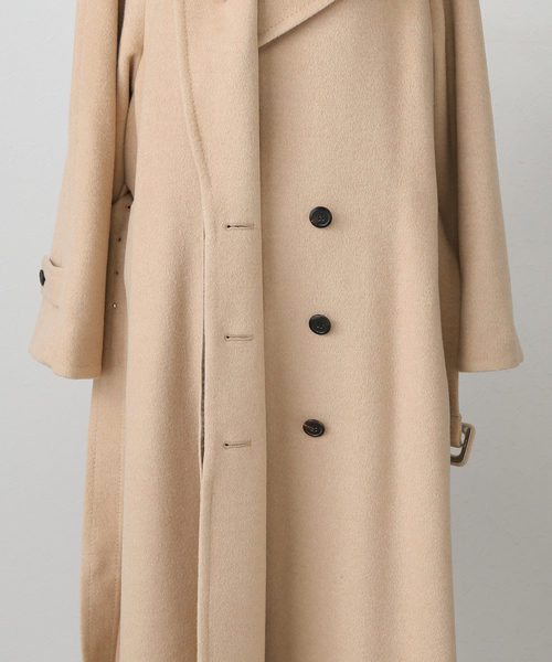IENA LA BOUCLE（イエナラブークル）の「IENA LA BOUCLE キャメルシャギーコート（その他アウター・レディース・タン・FREE）」の10枚目の写真