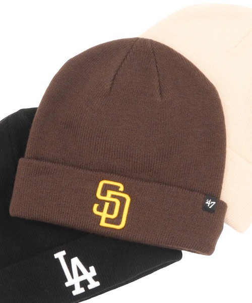 '47（フォーティーセブン）の「’47BRANDフォーティーセブン ニット帽 カフニット MLB（ニットキャップ/ビーニー・メンズ・ブラック/ブラック系/ベージュ/ホワイト/グレー/ブラウン/レッド/ブラウン系その他・FREE）」の6枚目の写真