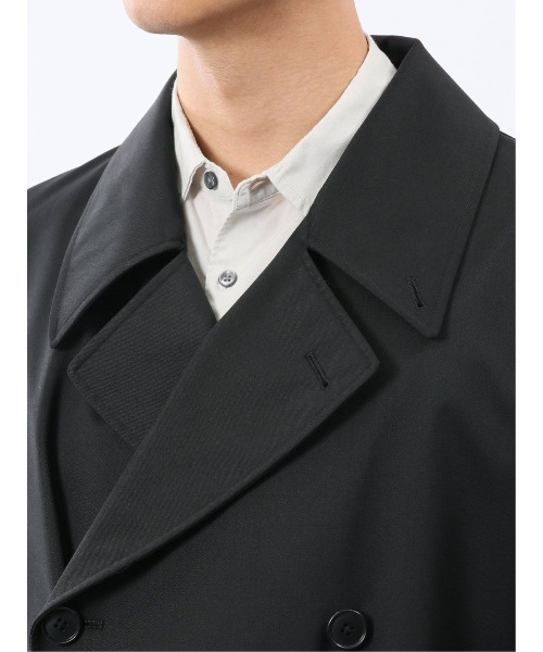 セール】【防風 ウール混 ゆったり】タカキュー オーバーサイズ ダブル