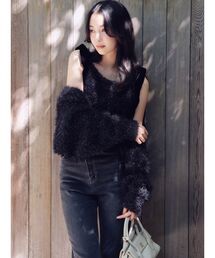 SNIDEL | ラメニットアンサンブルプルオーバー(ニット/セーター)