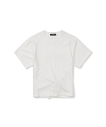 LCDC TM（エルシーディーシーティーエム）の「BACK CUT-OUT T-SHIRT (WHITE)（Tシャツ/カットソー）」
